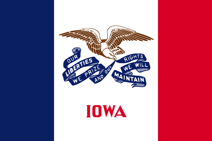 Iowa flag