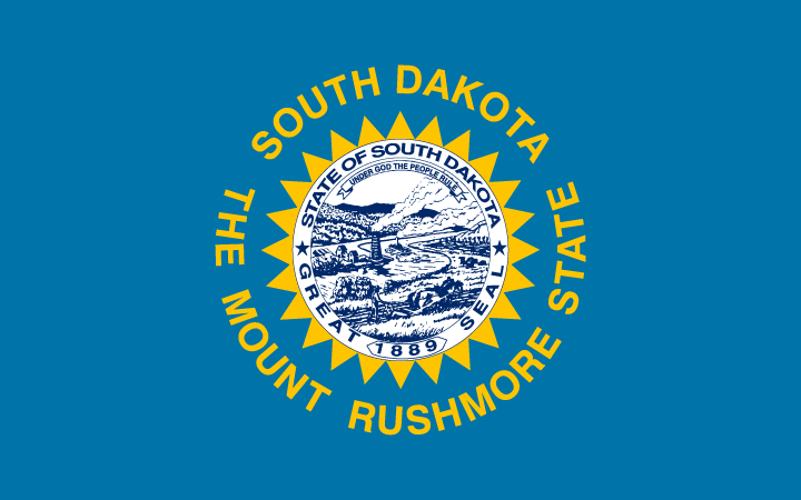 South Dakota flag